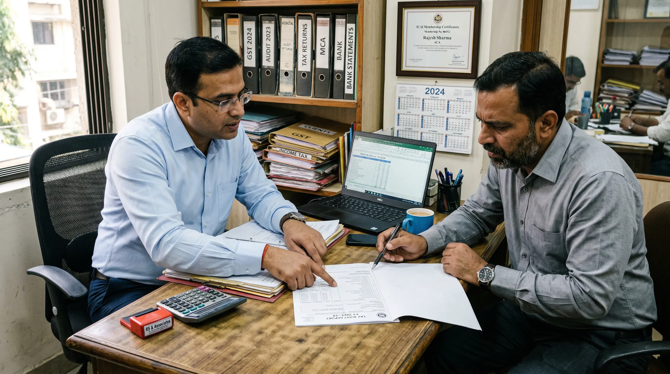 R S S P & Associates - Chartered Accountants Office